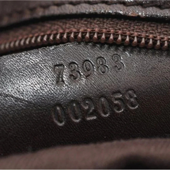 Vintage Gucci Tote Bag Canvas and Leather - Picture 12 of 16